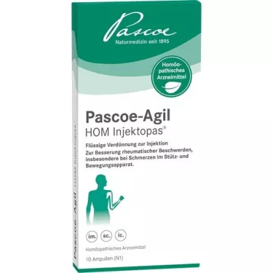 PASCOE-Agil HOM Αμπούλες Injektopas, 10X2 ml