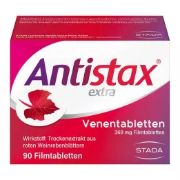 ANTISTAX επιπλέον δισκία φλέβας, 90 τεμάχια