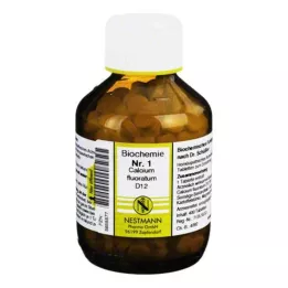 BIOCHEMIE 1 Calcium fluoratum D 12 δισκία, 400 τεμάχια