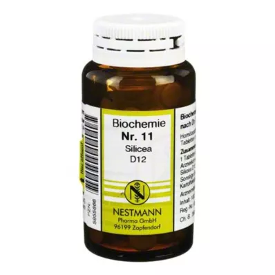 BIOCHEMIE 11 Silicea D 12 δισκία, 100 κάψουλες