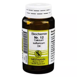 BIOCHEMIE 12 δισκία Calcium sulfuricum D 6, 100 τεμάχια