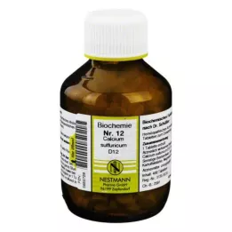 BIOCHEMIE 12 Calcium sulfuricum D 12 δισκία, 400 κάψουλες