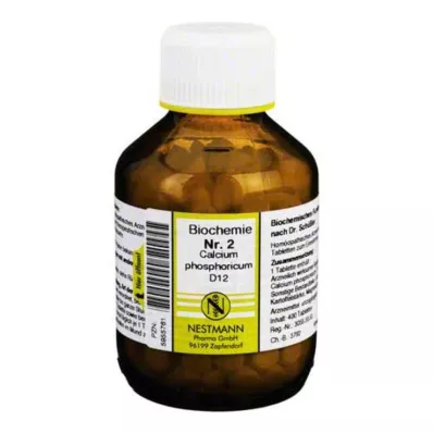 BIOCHEMIE 2 Φωσφορικό ασβέστιο D 12 δισκία, 400 κάψουλες