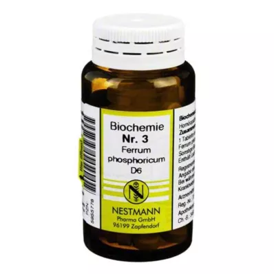BIOCHEMIE 3 δισκία Ferrum phosphoricum D 6, 100 τεμάχια