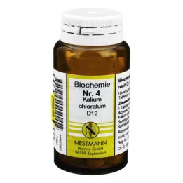 BIOCHEMIE 4 Χλωριούχο κάλιο D 12 δισκία, 100 τεμάχια