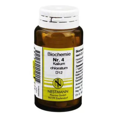 Biochemistry 4 Potassium chloratum D 12 ταμπλέτες, 100 τεμ