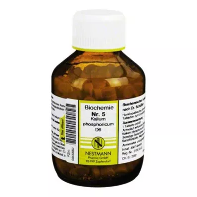 BIOCHEMIE 5 Φωσφορικό κάλιο D 6 δισκία, 400 κάψουλες