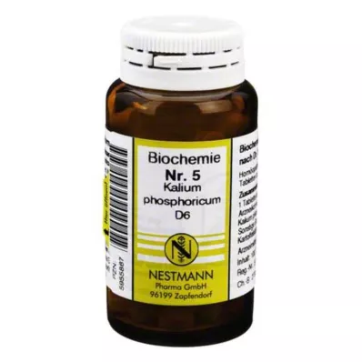 BIOCHEMIE 5 Φωσφορικό κάλιο D 6 δισκία, 100 τεμάχια