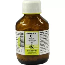 BIOCHEMIE 6 Potassium sulphuricum D 6 δισκία, 400 κάψουλες