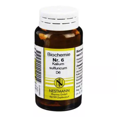 BIOCHEMIE 6 Potassium sulphuricum D 6 δισκία, 100 τεμάχια