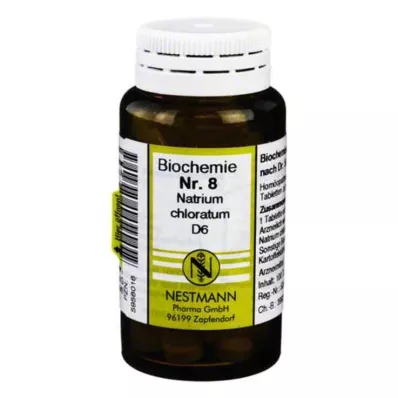 BIOCHEMIE 8 Χλωριούχο νάτριο D 6 δισκία, 100 τεμάχια