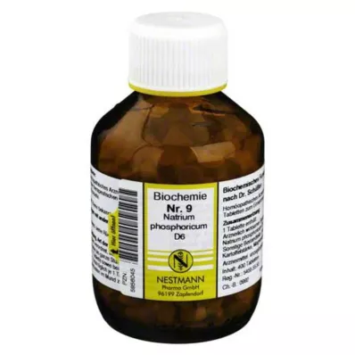 Biochemistry 9 Natrum phosphoricum D 6 ταμπλέτες, 400 τεμ