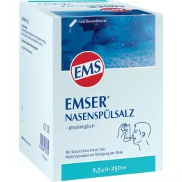 EMSER Αλάτι ρινικού ξεπλύματος φυσιολογικό Btl., 100 τεμ