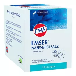 EMSER Αλάτι ρινικού ξεπλύματος φυσιολογικό Btl., 100 τεμ