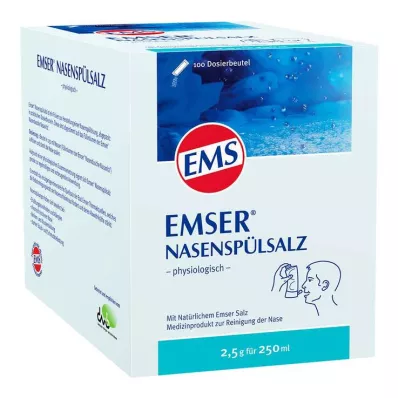 EMSER Αλάτι ρινικού ξεπλύματος φυσιολογικό Btl., 100 τεμ