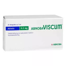 ABNOBAVISCUM Αμπούλες Abietis 0,2 mg, 21 τεμάχια