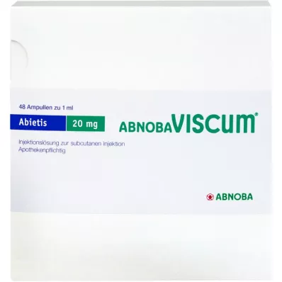 ABNOBAVISCUM Αμπούλες Abietis 20 mg, 48 τεμάχια
