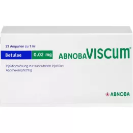 ABNOBAVISCUM Αμπούλες Betulae 0,02 mg, 21 τεμάχια