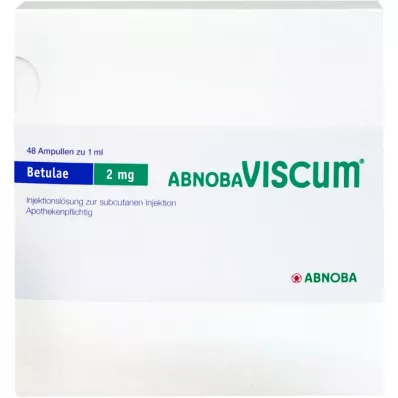 ABNOBAVISCUM Αμπούλες Betulae 2 mg, 48 τεμάχια