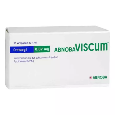 Abnobaviscum Crataegi 0,02 mg φύσιγγες (21 τεμ.) Abnobaviscum Crataegi 0,02 mg φύσιγγες (21 τεμ.)