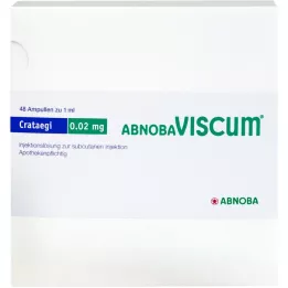 ABNOBAVISCUM Αμπούλες Crataegi 0,02 mg, 48 τεμάχια