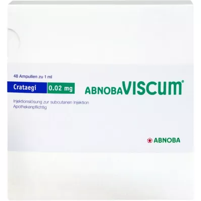 ABNOBAVISCUM Αμπούλες Crataegi 0,02 mg, 48 τεμάχια