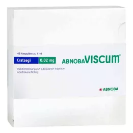 ABNOBAVISCUM Αμπούλες Crataegi 0,02 mg, 48 τεμάχια