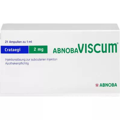 ABNOBAVISCUM Αμπούλες Crataegi 2 mg, 21 τεμάχια