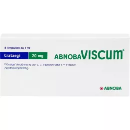 ABNOBAVISCUM Αμπούλες Crataegi 20 mg, 8 τεμάχια