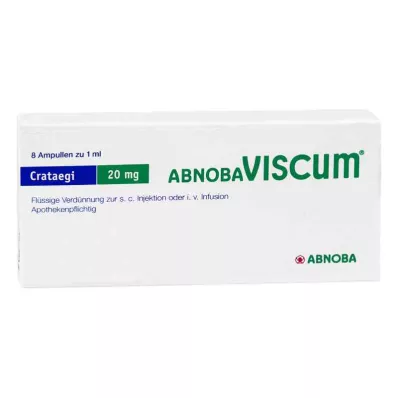 Abnobaviscum Crataegi αμπούλες 20 mg (8 τεμ.) Abnobaviscum Crataegi αμπούλες 20 mg (8 τεμ.)