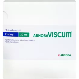 ABNOBAVISCUM Αμπούλες Crataegi 20 mg, 48 τεμάχια