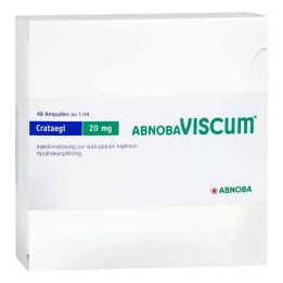 ABNOBAVISCUM Αμπούλες Crataegi 20 mg, 48 τεμάχια