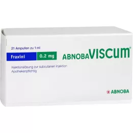 ABNOBAVISCUM Αμπούλες Fraxini 0,2 mg, 21 τεμάχια