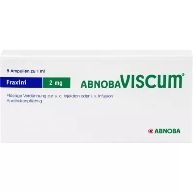 ABNOBAVISCUM Αμπούλες Fraxini 2 mg, 8 τεμάχια