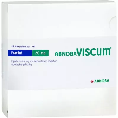 ABNOBAVISCUM Αμπούλες Fraxini 20 mg, 48 τεμάχια