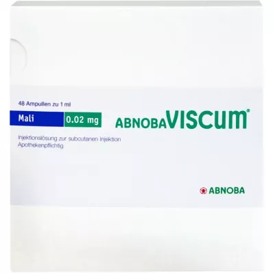 ABNOBAVISCUM Αμπούλες Mali 0,02 mg, 48 τεμάχια