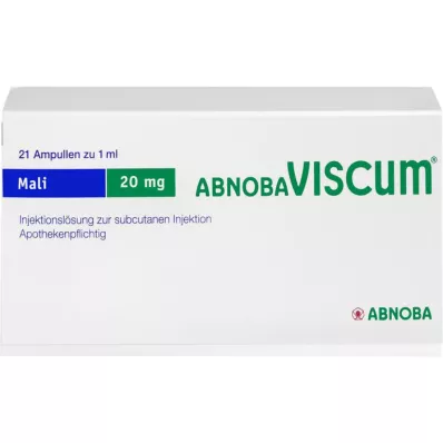 ABNOBAVISCUM Αμπούλες Mali 20 mg, 21 τεμάχια