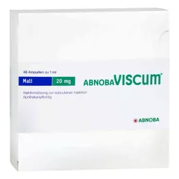 ABNOBAVISCUM Αμπούλες Mali 20 mg, 48 τεμάχια