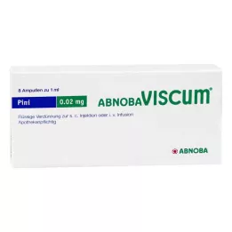 ABNOBAVISCUM Αμπούλες Pini 0,02 mg, 8 τεμάχια