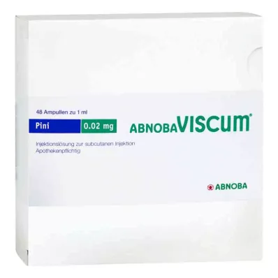 Abnobaviscum Pini αμπούλες 0,02 mg (48 τεμάχια) Abnobaviscum Pini αμπούλες 0,02 mg (48 τεμάχια)
