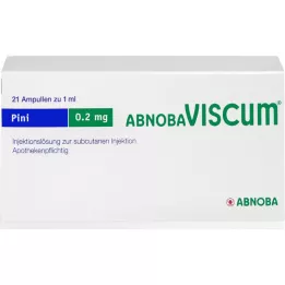 ABNOBAVISCUM Αμπούλες Pini 0,2 mg, 21 τεμάχια