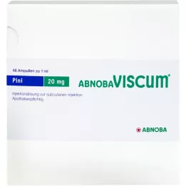 ABNOBAVISCUM Αμπούλες Pini 20 mg, 48 τεμάχια