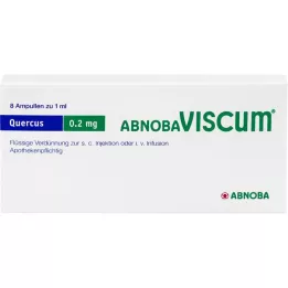 ABNOBAVISCUM Αμπούλες Quercus 0,2 mg, 8 τεμάχια