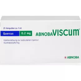 ABNOBAVISCUM Αμπούλες Quercus 0,2 mg, 21 τεμάχια