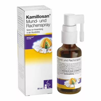 KAMILLOSAN Σπρέι στόματος και λαιμού, 30 ml