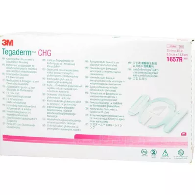 Tegaderm 3M Chg i.v.Ταινία στερέωσης 8,5x11,5cm 1657R, 25 τεμ