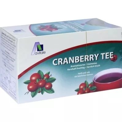 CRANBERRY TEE Σακούλα φίλτρου, 20 τεμάχια