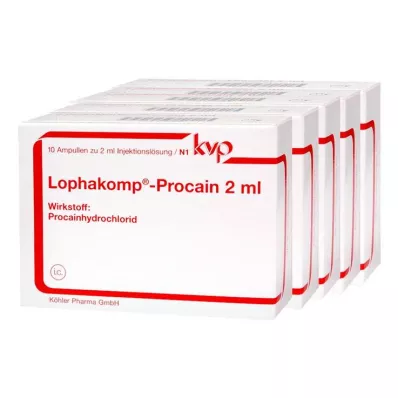 LOPHAKOMP Procaine 2 ml ενέσιμο διάλυμα, 50X2 ml LOPHAKOMP Procaine 2 ml ενέσιμο διάλυμα, 50X2 ml