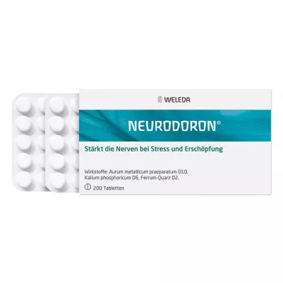 NEURODORON Δισκία, 200 τεμάχια NEURODORON Δισκία, 200 τεμάχια