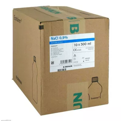 KOCHSALZLÖSUNG Αρδευτικό διάλυμα B.Braun 0,9% Ecotainer, 10X500 ml